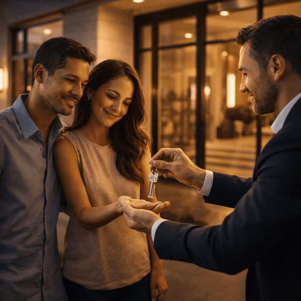 Planejamento financeiro e aprovação de crédito em ambiente premium