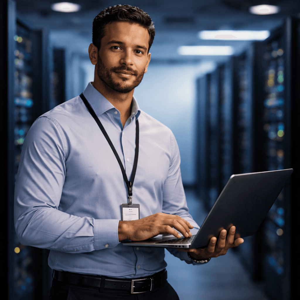 Segurança digital corporativa em ambiente moderno